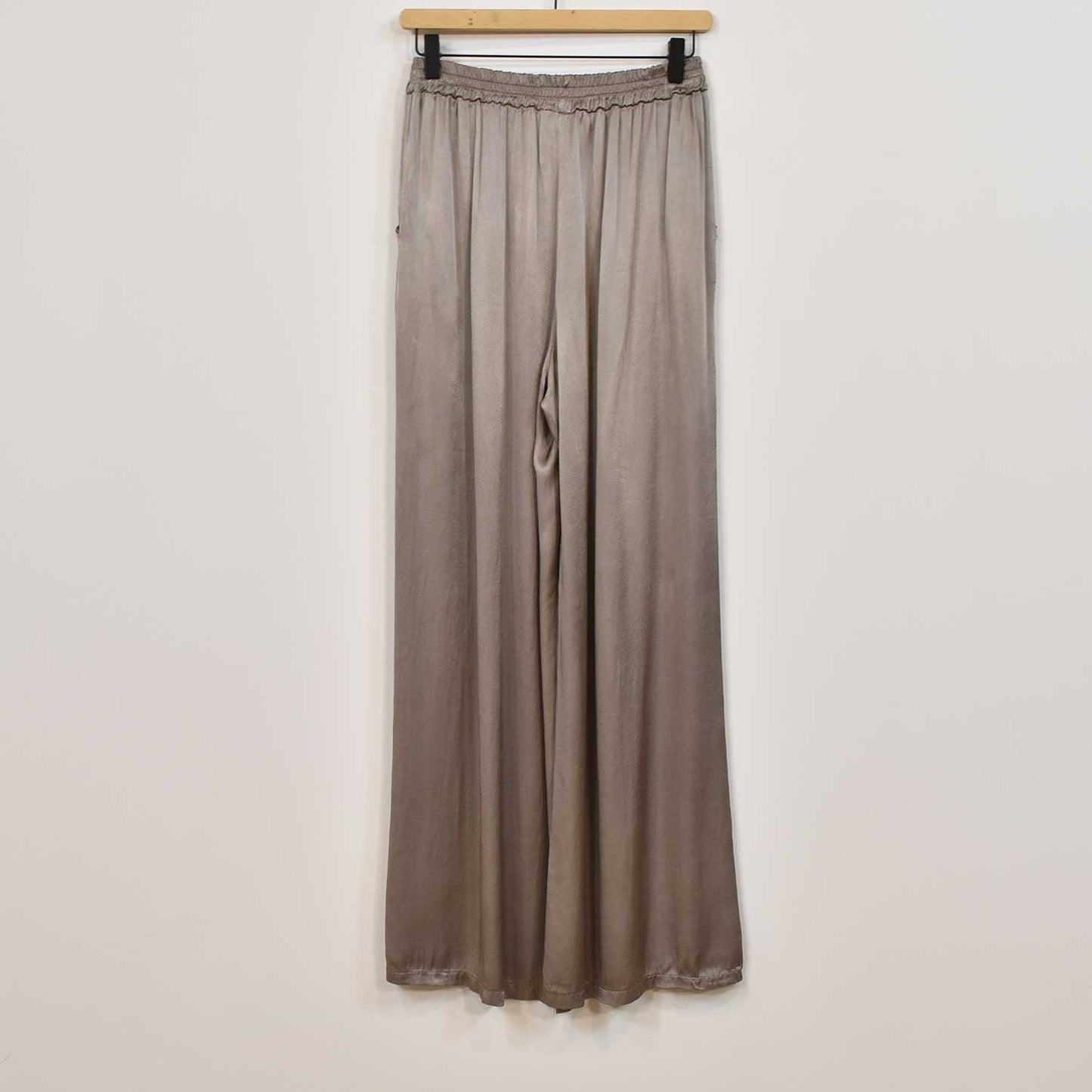 Ensemble Satin Chic - Haut Fluide & Pantalon Large